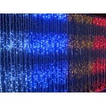 Светодиодная гирлянда "Водопад" 220V 480pcs (белый провод)
